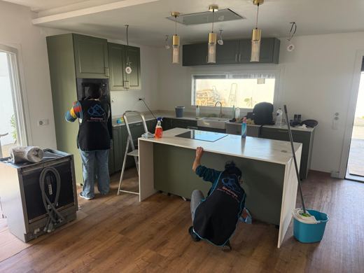 Trabalho de limpeza da GeoLimpa